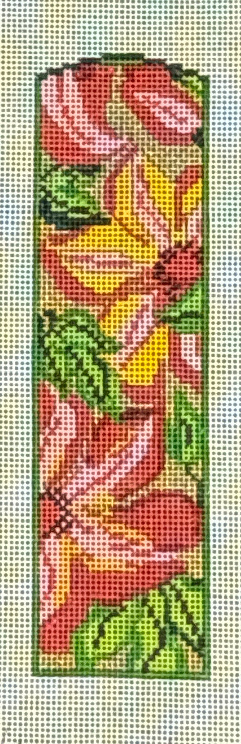 Pink Floral Bookmark