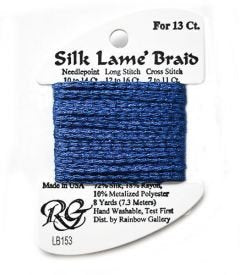 Silk Lame #13 Classic Blue 2