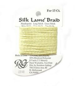 Silk Lame #13 Lemon Lime