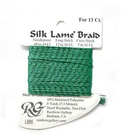 Silk Lame #13 95 Md Christmas Grn