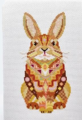 Rabbit Cross Stitch Kit  