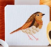 Mandala Robin Cross Stitch Kit 