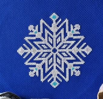 Snowflake Cross Stitch Kit  