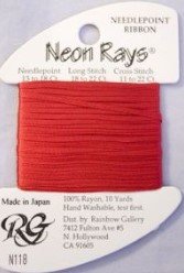 Neon Rays N118 Christmas Red