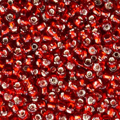 Sundance Beads 11A Bright Red