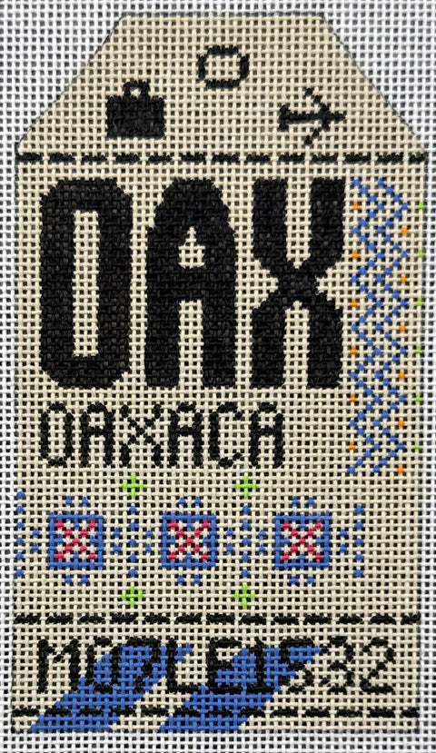 Retro Travel Tag - Oaxaca
