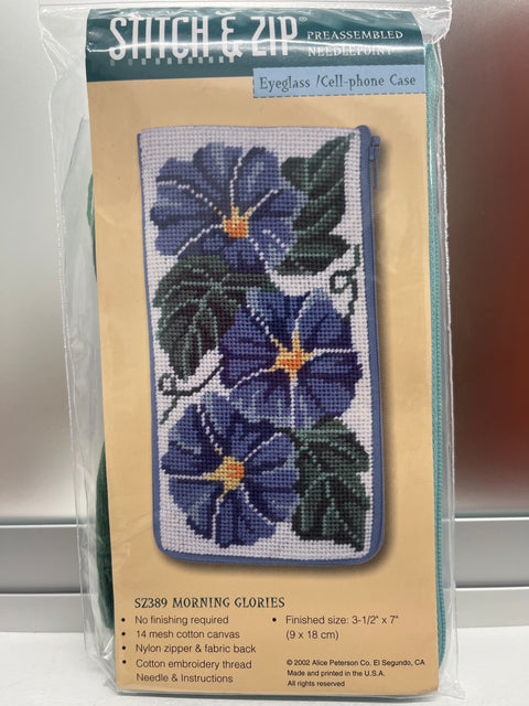 Morning Glories  Eyeglass/Cell Phone Case