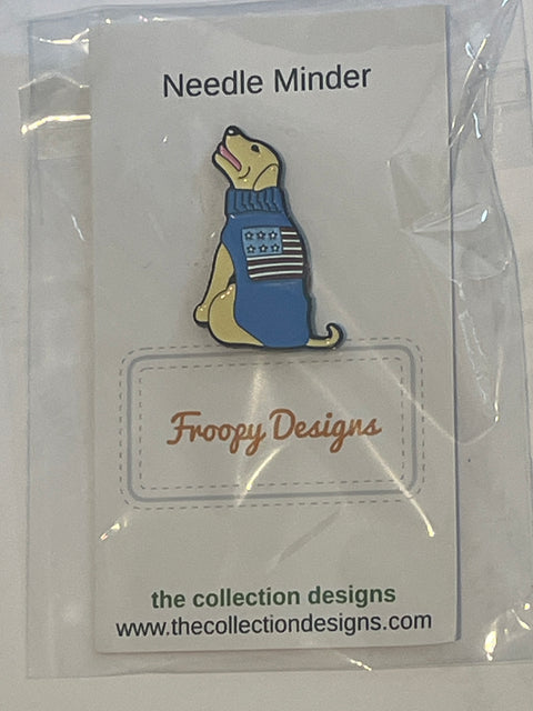 Yellow Lab Needle Minder