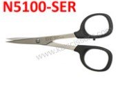 Scissors" Kai 4" Serrated 