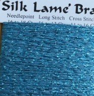 Silk Lame Aqua Bay