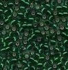 Hex Beads Dark Green