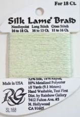 Petite Silk Lame Braid 168 Seafoam