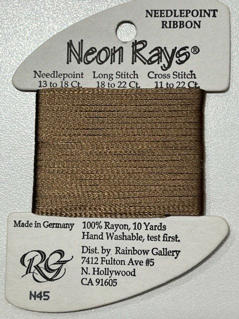 Neon Rays N45 Med Smoke Brown