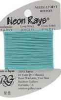 Neon Rays Seafoam