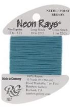 Neon Rays Dk Teal