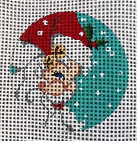 Vintage Santa Ornament