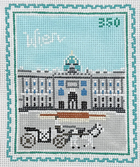 Vienna Hofburg Travel Stamp