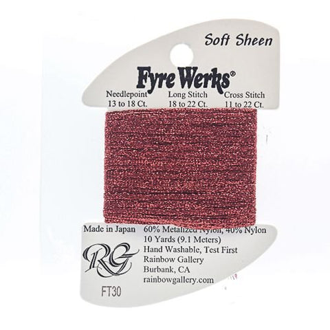 Fyre Werks Soft Shn Red