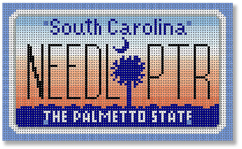 South Carolina Mini Lic Plate Needleptr