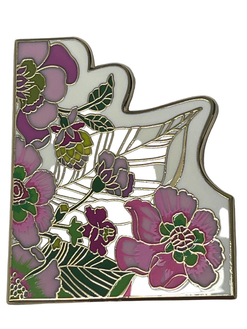 Pink Floral Needle Minder