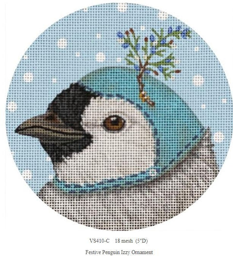 Festive Penguin Ornament  