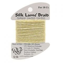 Silk Lame Soft Yellow