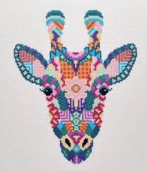 Giraffe Cross Stitch Kit