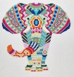 Mandala Elephant CrossStitch Kit 