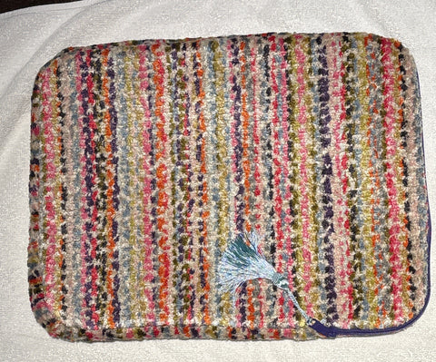 Anna Laptop Sleeve - Confetti Cut Velvet