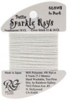 Petite Sparkle Rays PS300 Glow in the Dark White