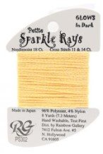 Petite Sparkle Rays PS302 Glow in the Dark Yellow