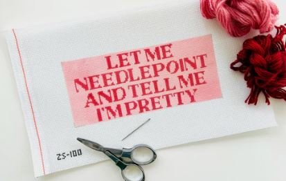 Let Me Needlepoint .....