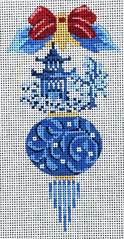 China Blue Triple Onion
