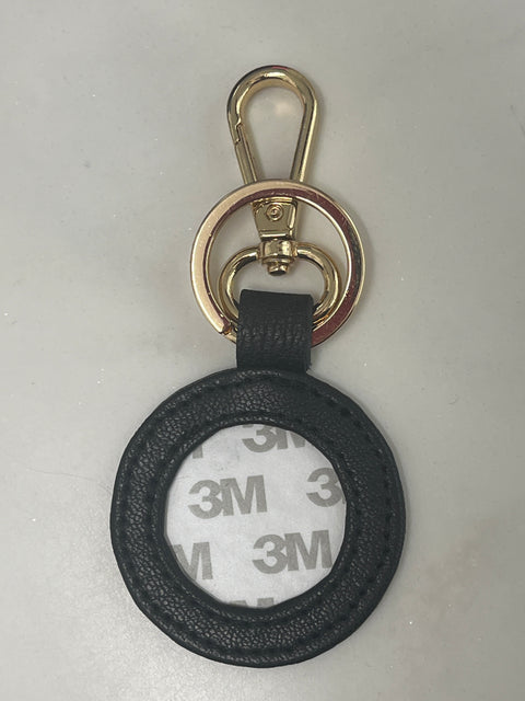 Planet Earth Key Fob Black/Gold