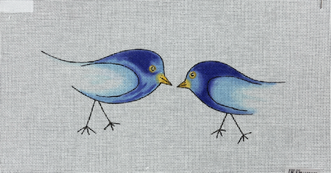 Twin Bluebirds