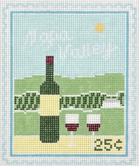 Napa Valley Travel Stamp