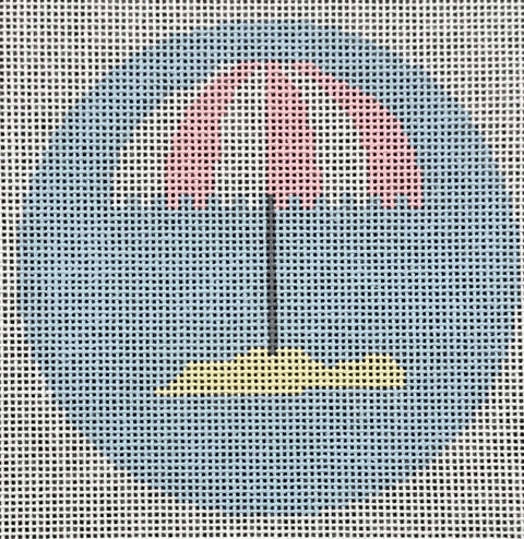 Pink Beach Umbrella