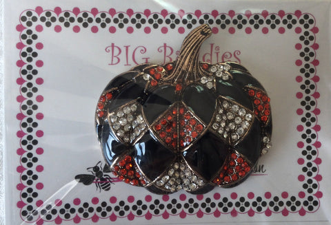 Big Buddies Magnetic Needle Minder - Harlequin Pumpkin