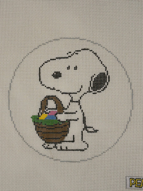 PEANUTS- Snoopy with Easter Basket