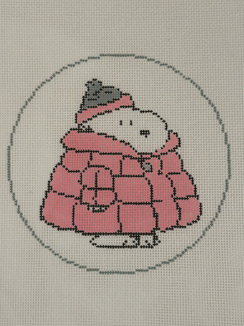 PEANUTS - Snoopy Pink Puffy