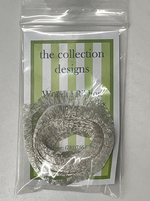 Wonder Ribbon: 6mm Silver WR501