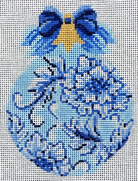 Pale Blue Chrysanthemum