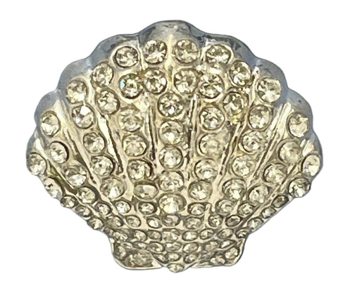 Rhinestone Shell Needle Minder
