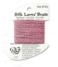 Silk Lame #13  Pink Carnation