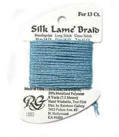 Silk Lame #13  83 Blue Turquoise