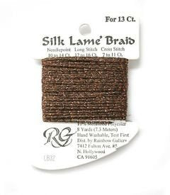 Silk Lame #13 Coffee