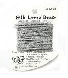 Silk Lame #13 Pewter