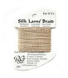 Silk Lame #13 Sand