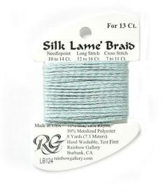 Silk Lame #13 124 Blue Glow