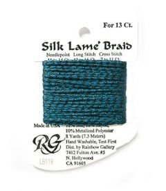 Silk Lame #13 LB119 Blue Sapphire